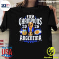 Fifa Champions 2026 Argentina World Cup Trophy Shirt