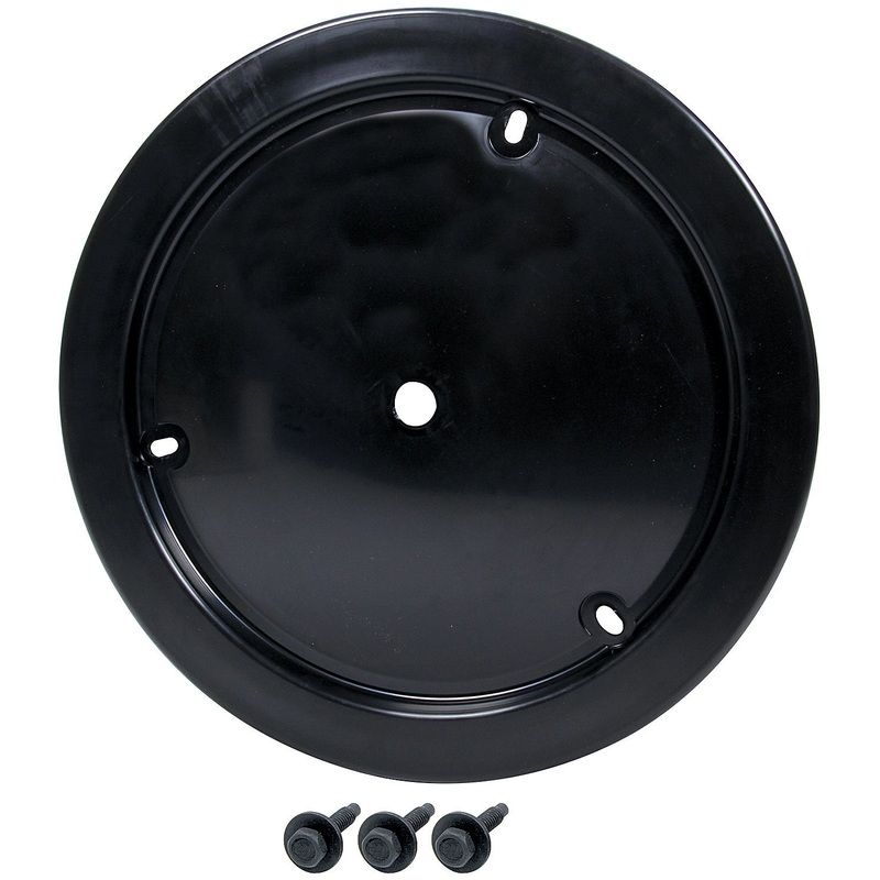 Allstar 44242 Universal Wheel Cover Black 3 Hole Bolt-on