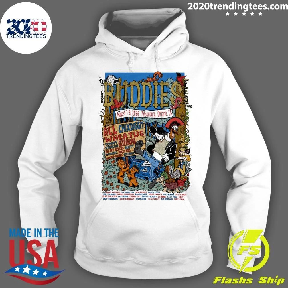 Buddies Fest Tillsonburg ON August 7-9, 2026 Shirt