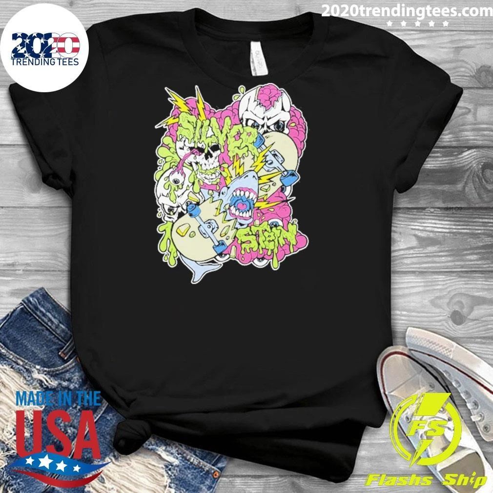 Silverstein Emo Scene Screamo Rock Band Tee Shirt
