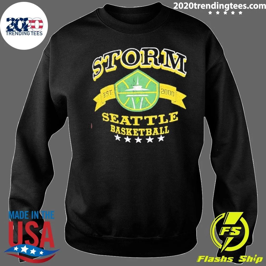 Storm Est 2000 Seattle Basketball Wnba Shirt