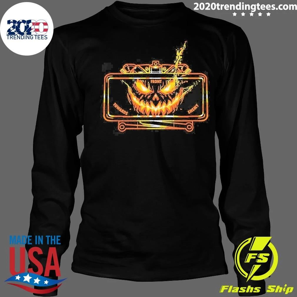 Front Towards Enemy Pumpkin Jack O Lantern Shirt