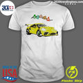 Porsche Gt3rs Nyoom Yellow Sports Car Shirt