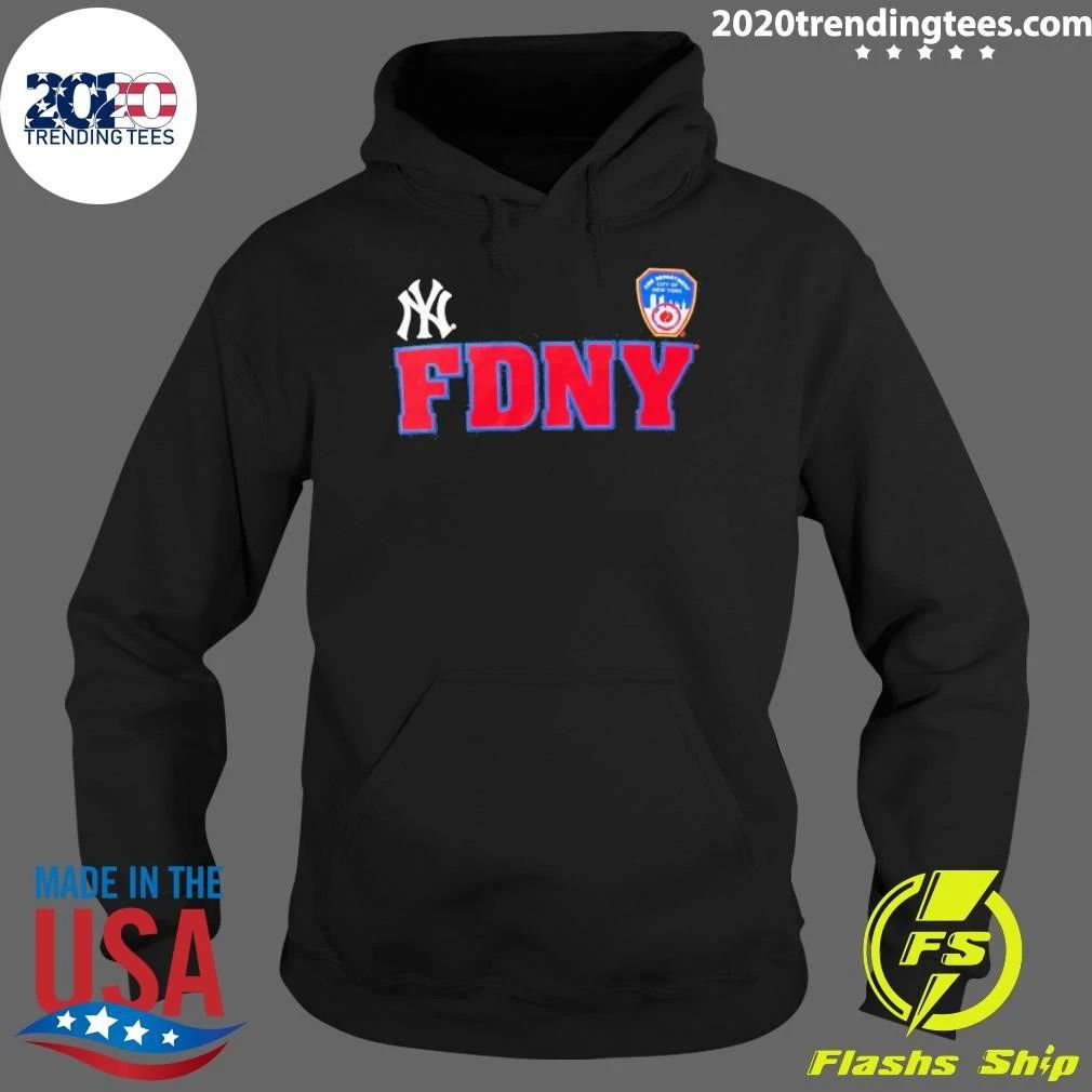 New York Yankees Fdny First Responders 9.11 Logo Shirt