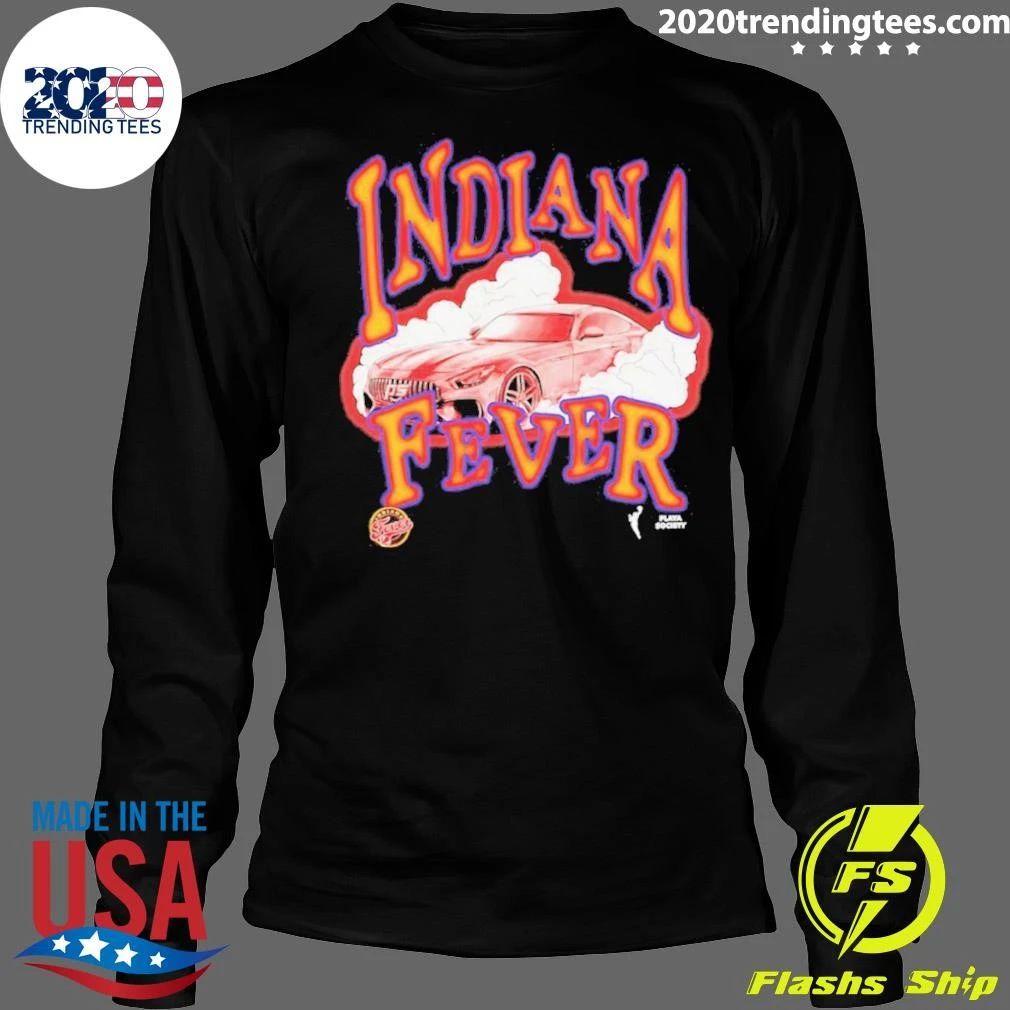 Indiana Fever WNBA Sketch Art Shirt