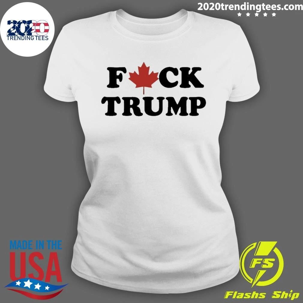 Trump Canada Maple Leaf Political Shirt