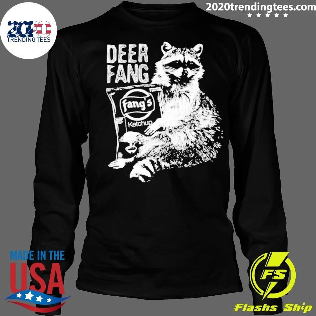 Raccoon Deer Fang Ketchup Vintage Shirt