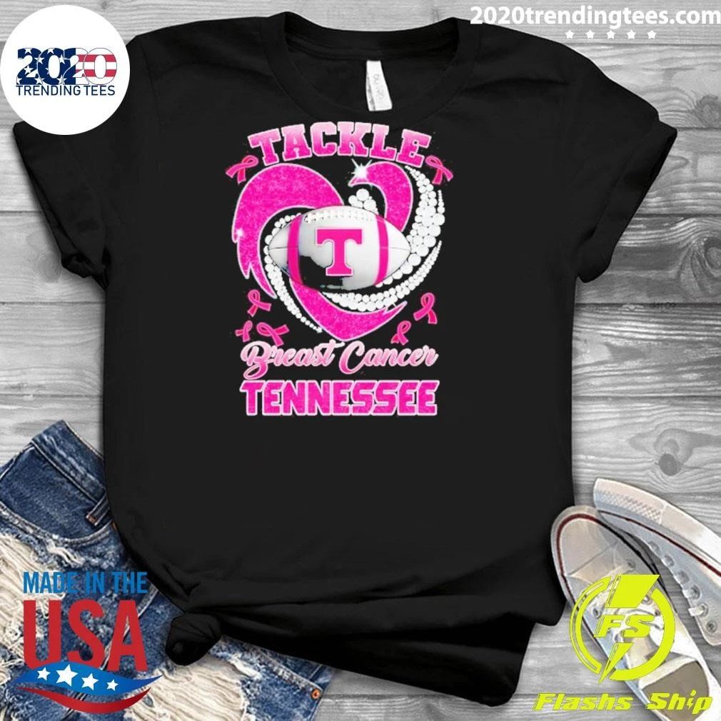 Volunteers X Breast Cancer Awareness Logo Shirt