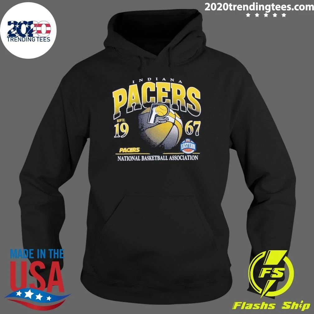 Indiana Pacers Mitchell & Ness Core Graphic Shirt