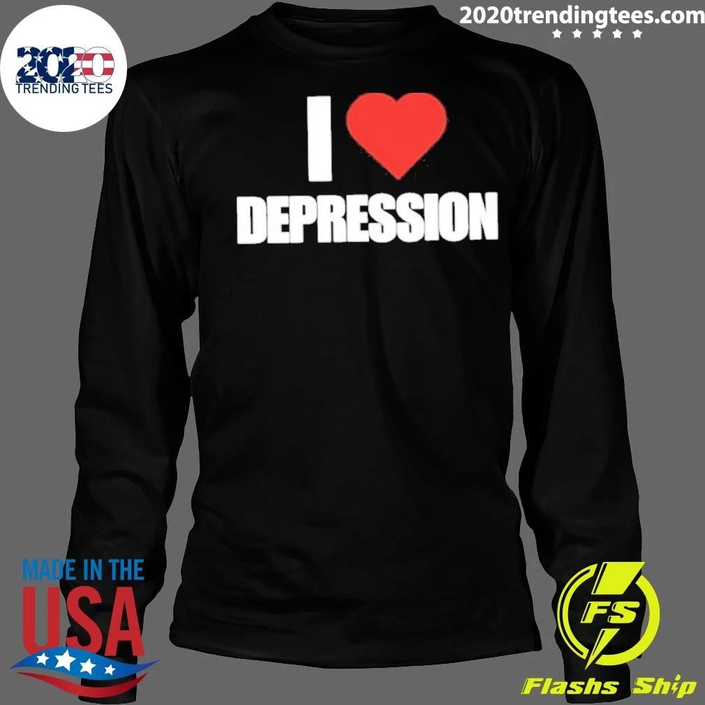 I Heart Depression Shirt