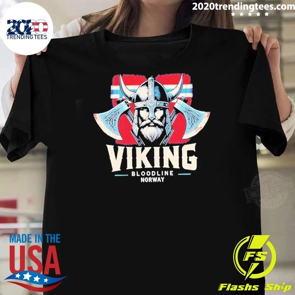 Viking Bloodline Norway Norse Warrior Shirt
