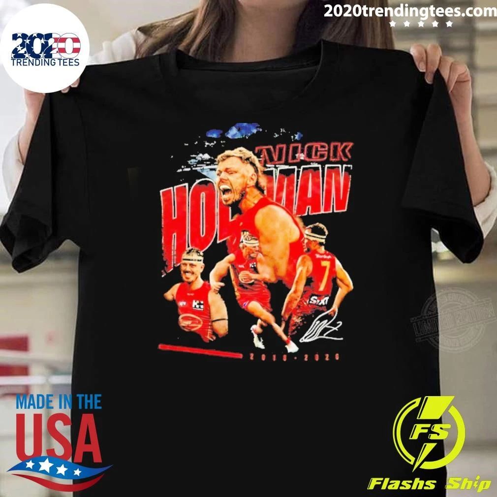 Nick Holman 2018-2026 Signature Graphic Shirt