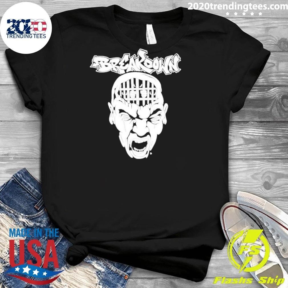 Breakdown Mayo Skull Graphic Shirt