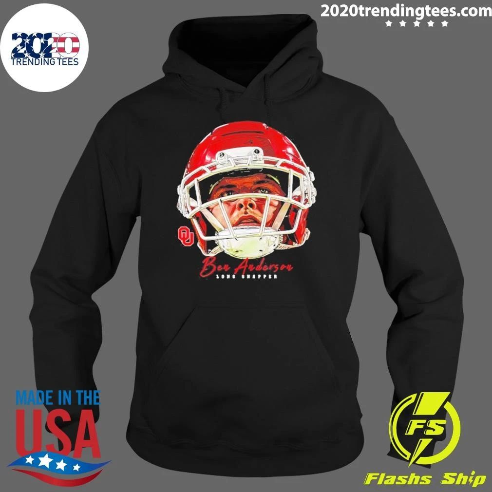 Ben Anderson Oklahoma Sooners Ncaa Football Swag Head Shirt