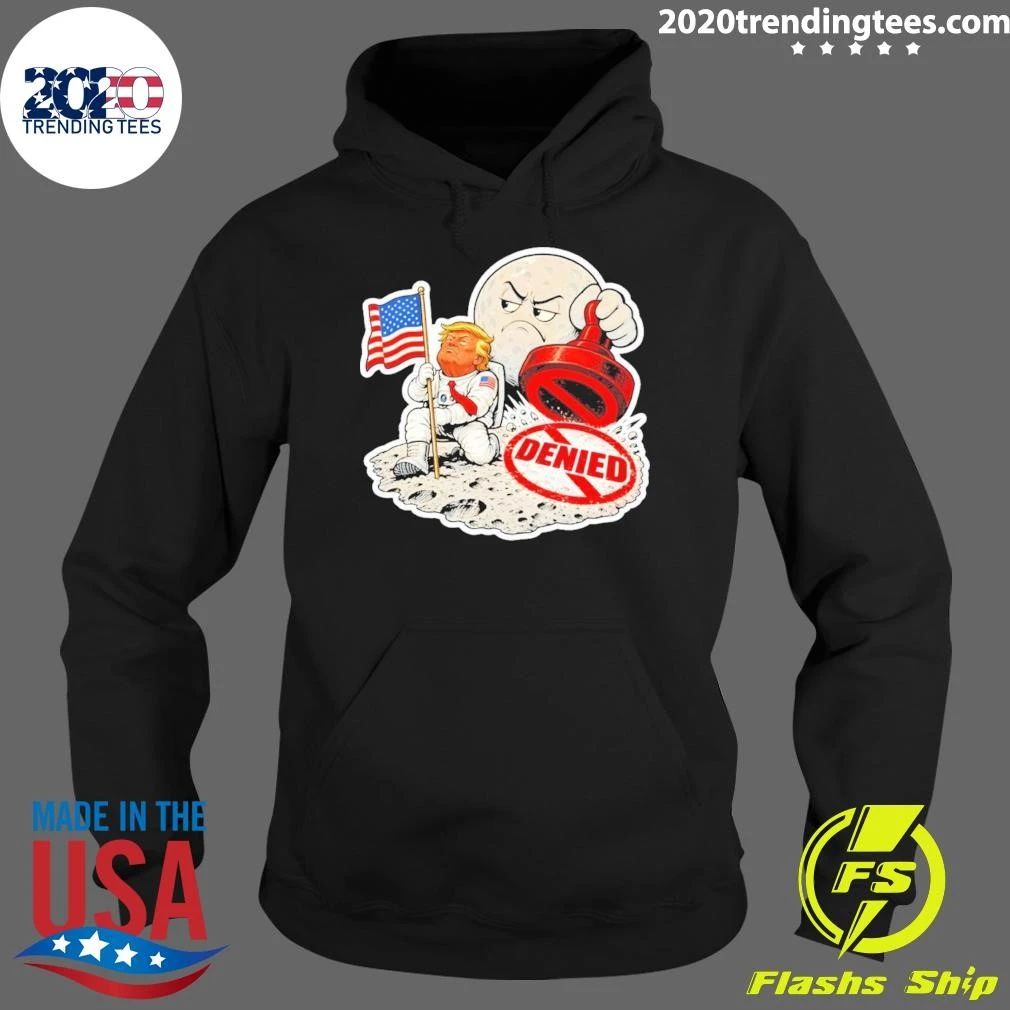 Anti Trump Moon Is Ours Funny Political Protest Shirt