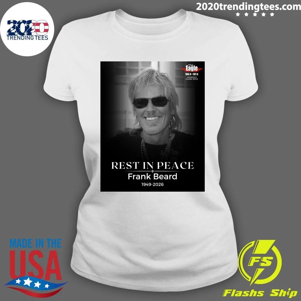 Rest In Peace Frank Beard 1949-2026 Shirt