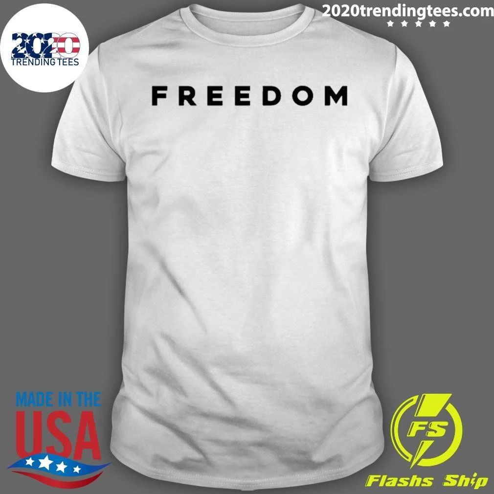 Charlie Kirk Freedom Remembering Shirt
