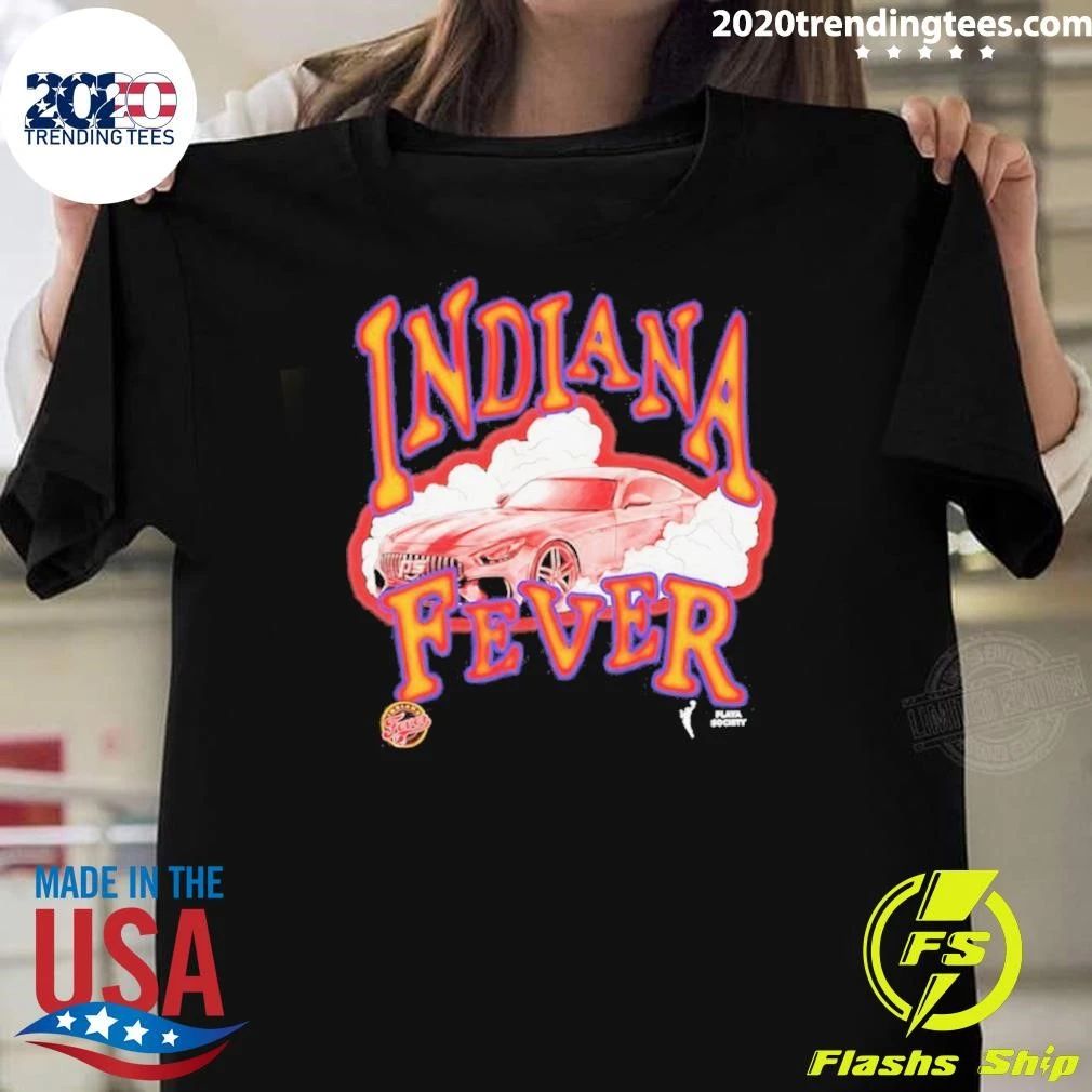 Indiana Fever WNBA Sketch Art Shirt