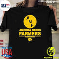 America Needs Farmers ANF Farm Strong Iowa Hawkeyes Shirt