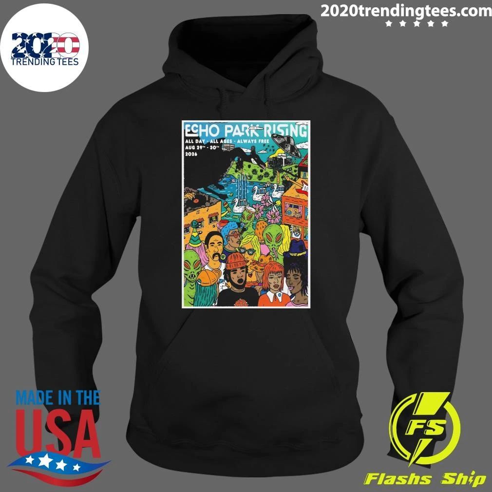 Echo Park Rising August 29-30 2026 In Los Angeles CA Shirt