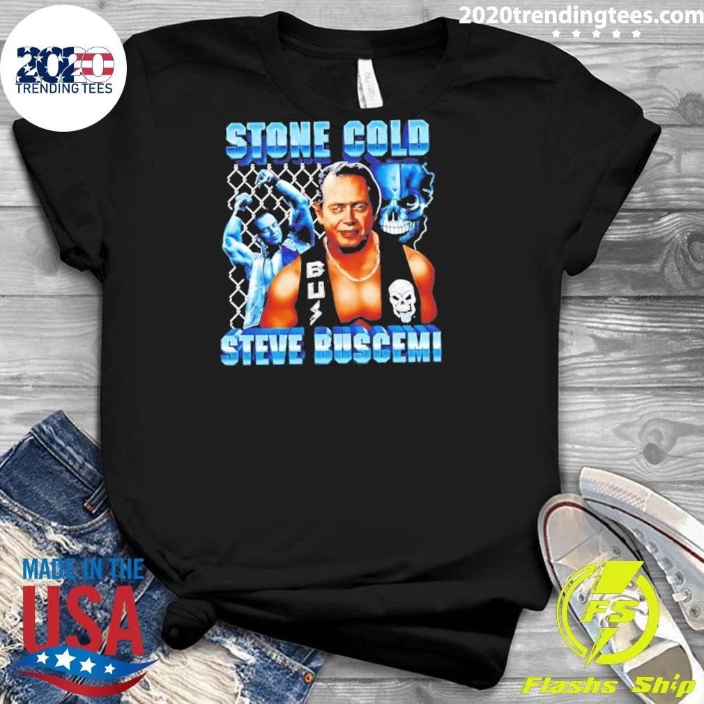 Stone Cold Steve Buscemi Wrestling Mashup Shirt