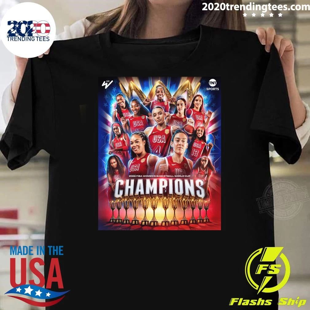Team USA Wins the FIBA Women’s Basketball World Cup 2026 Shirt