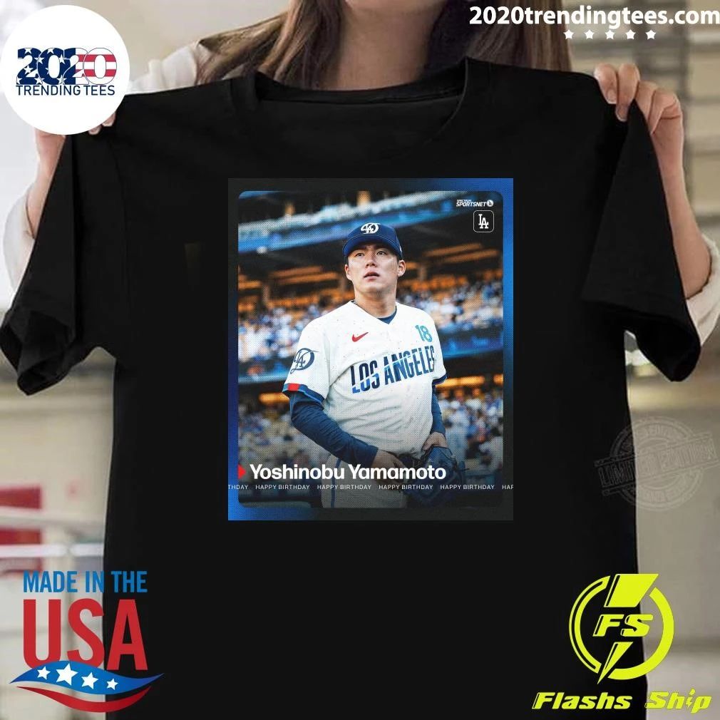 Happy Birthday Yoshinobu Yamamoto Shirt