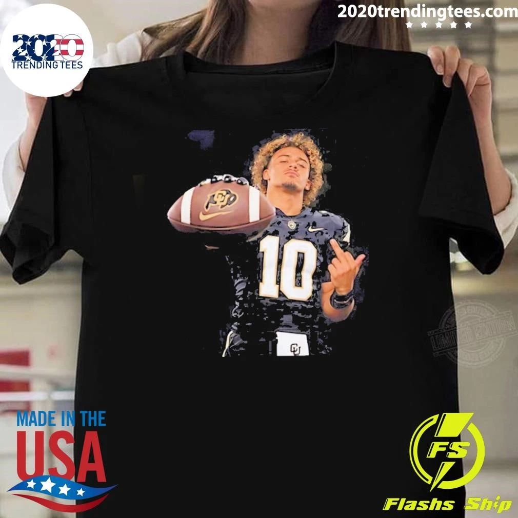 Julian Lewis Colorado Buffaloes Middle Finger Shirt