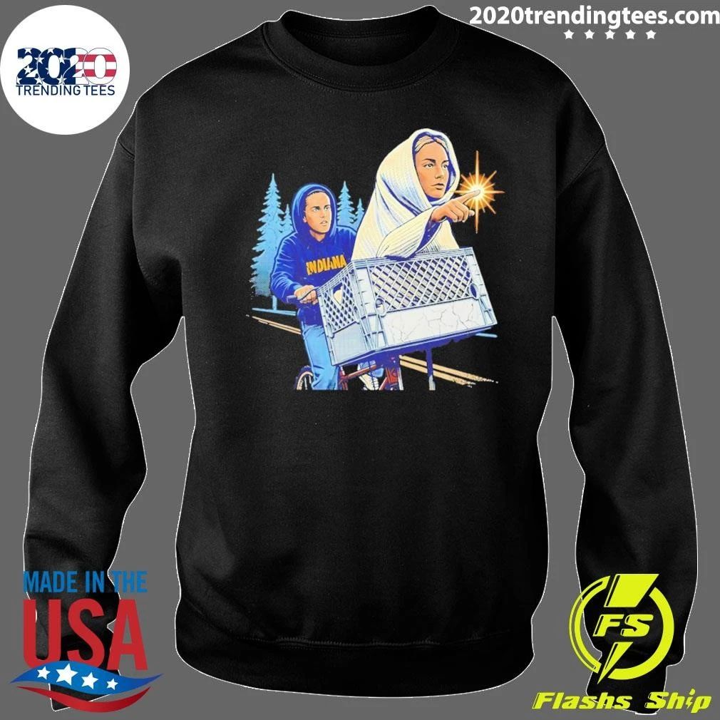 Sophie Cunningham And Caitlin Clark E.t. The Extra-terrestrial Indiana Fever Basketball 2026 Shirt