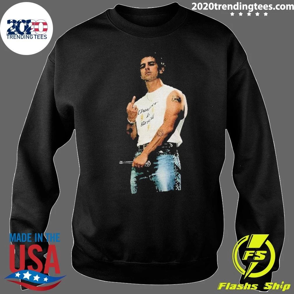 Jonas Brothers Singer Graphic Middle Finger Shirt