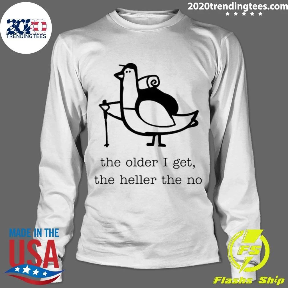 Tired Aging Pigeon Older Heller Premium Shirt
