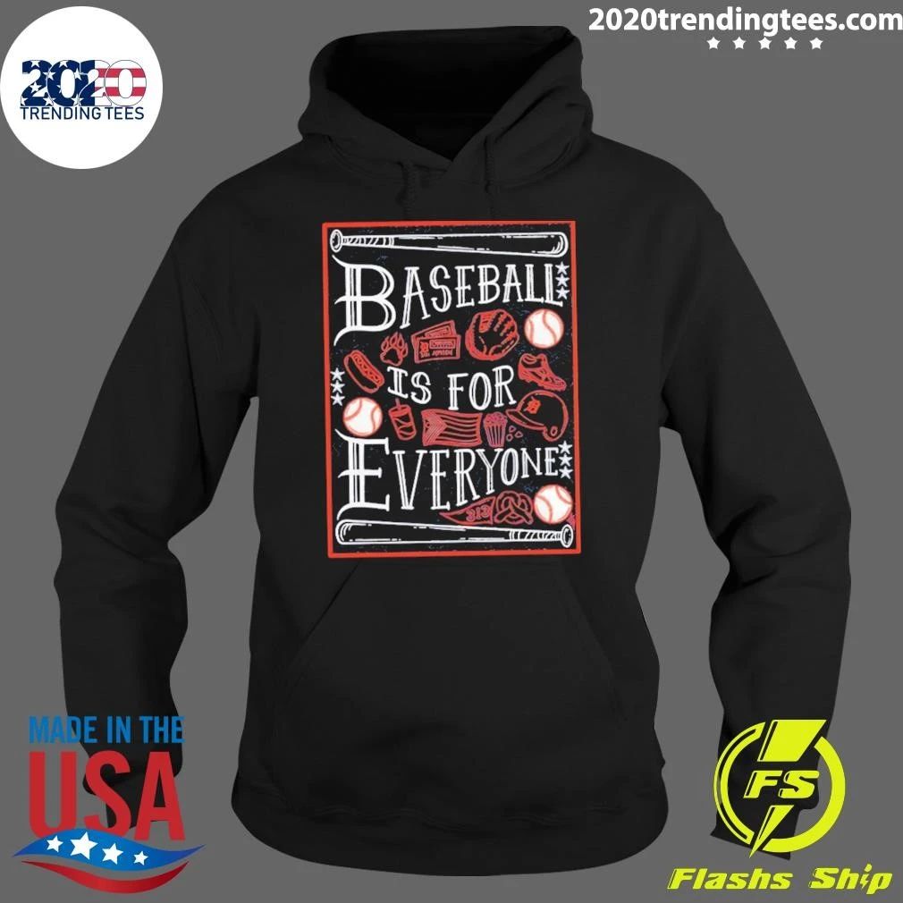 Baseball Is for Everyone Detroit Tigers Shirt