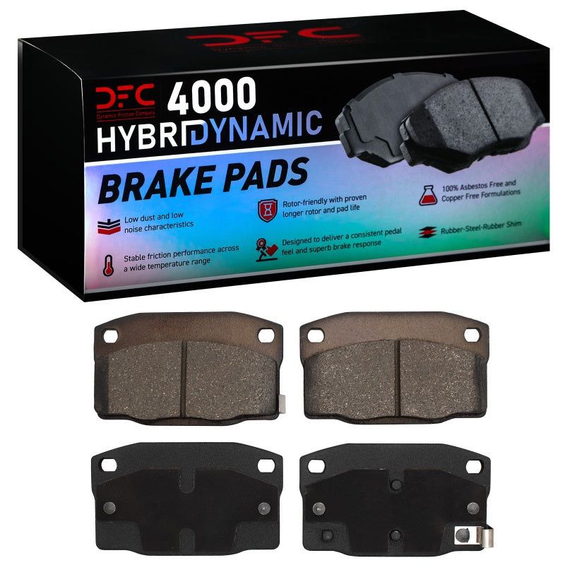 DFC 88-93 Pontiac Lemans Rear/Front 4000 Hybridynamic Brake Pads