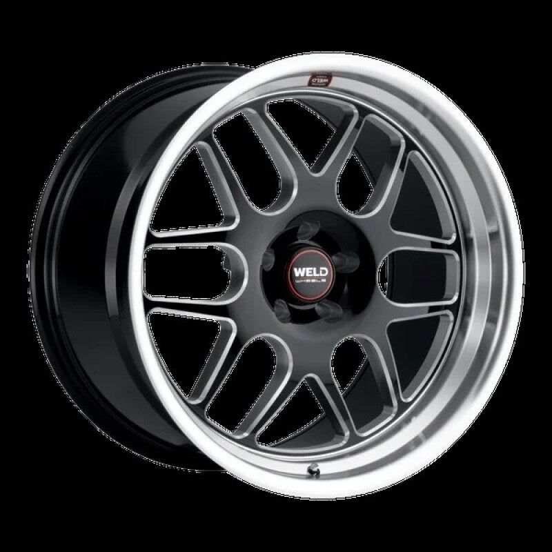 Weld Solana 17×9 / 5×120.65 BP / ET45 / 70.3mm Bore – Gloss Black MIL DIA Wheel