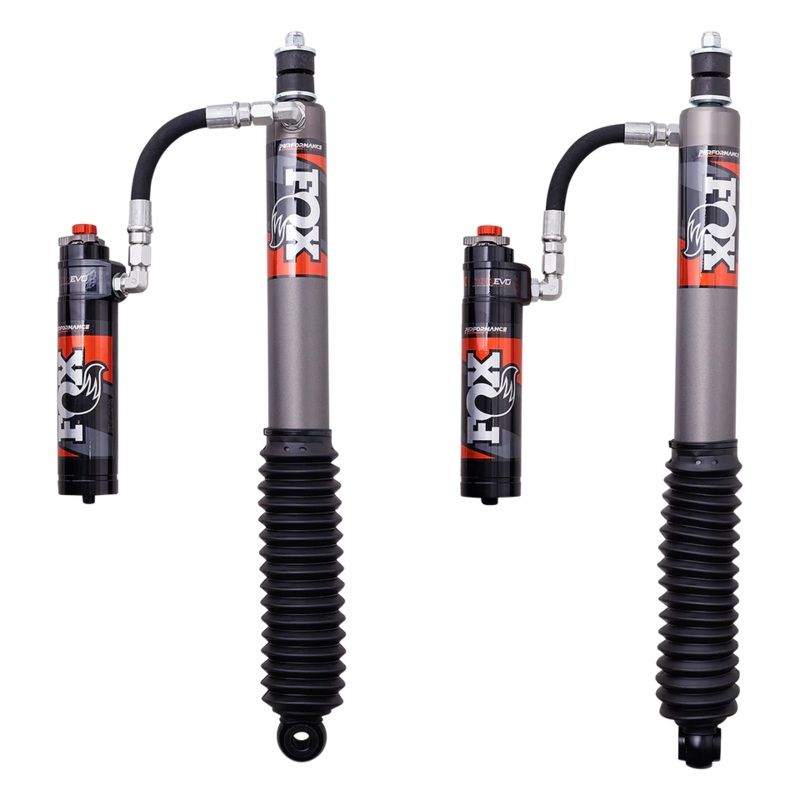 Fox 2.5 Performance Elite Adjustable w/ Remote Reservoir Shocks Rear Pair for 2024-2025 Toyota Tacoma 4WD RWD