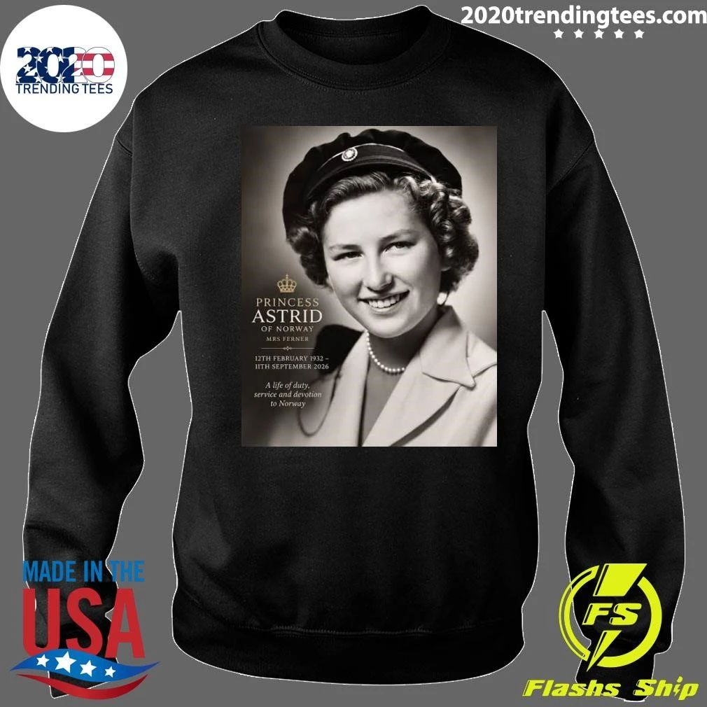 Rip Princess Astrid 1932-2026 Shirt