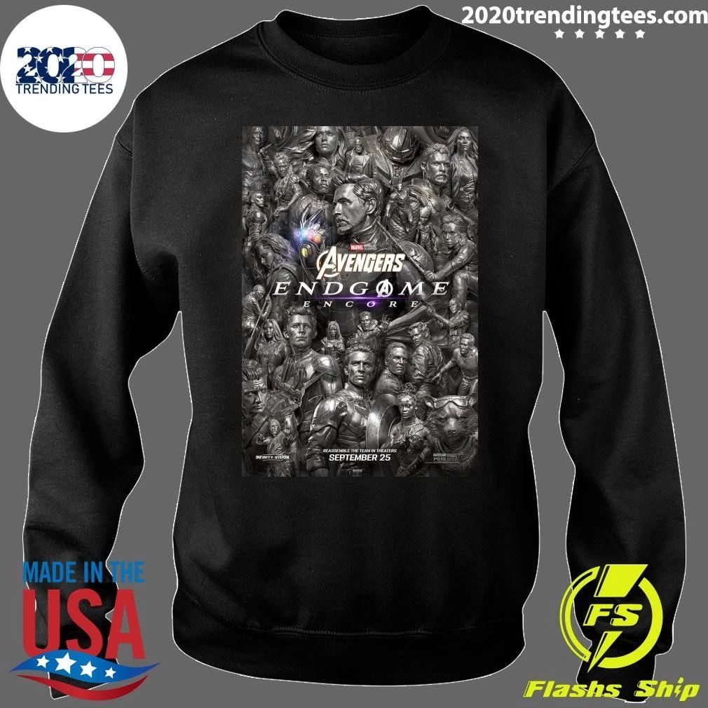 Avengers Endgame Encore returns to theaters September 25, 2026 Shirt