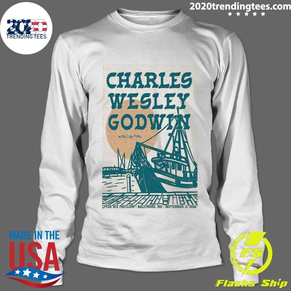 Charles Wesley Godwin In Baltimore MD On September 11 2026 Tour Shirt