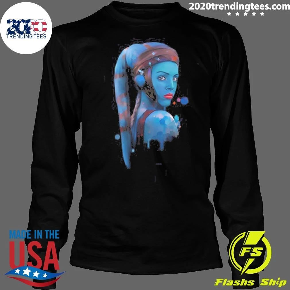 Aayla Secura Portrait Tee Shirt