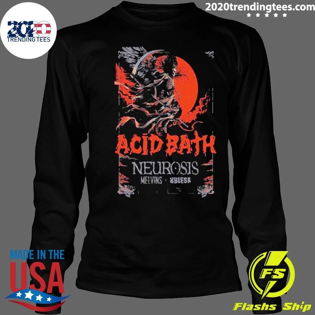 Acid Bath Asheville NC 2026 Event Poster At Hellbender On September 5 2026 Shirt