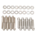 Edelbrock 8529 Intake Manifold Bolt Kit, Ford 351C, 5/16 in.-16 x 1.750 in, 12pt. Head, Cadmium Plated