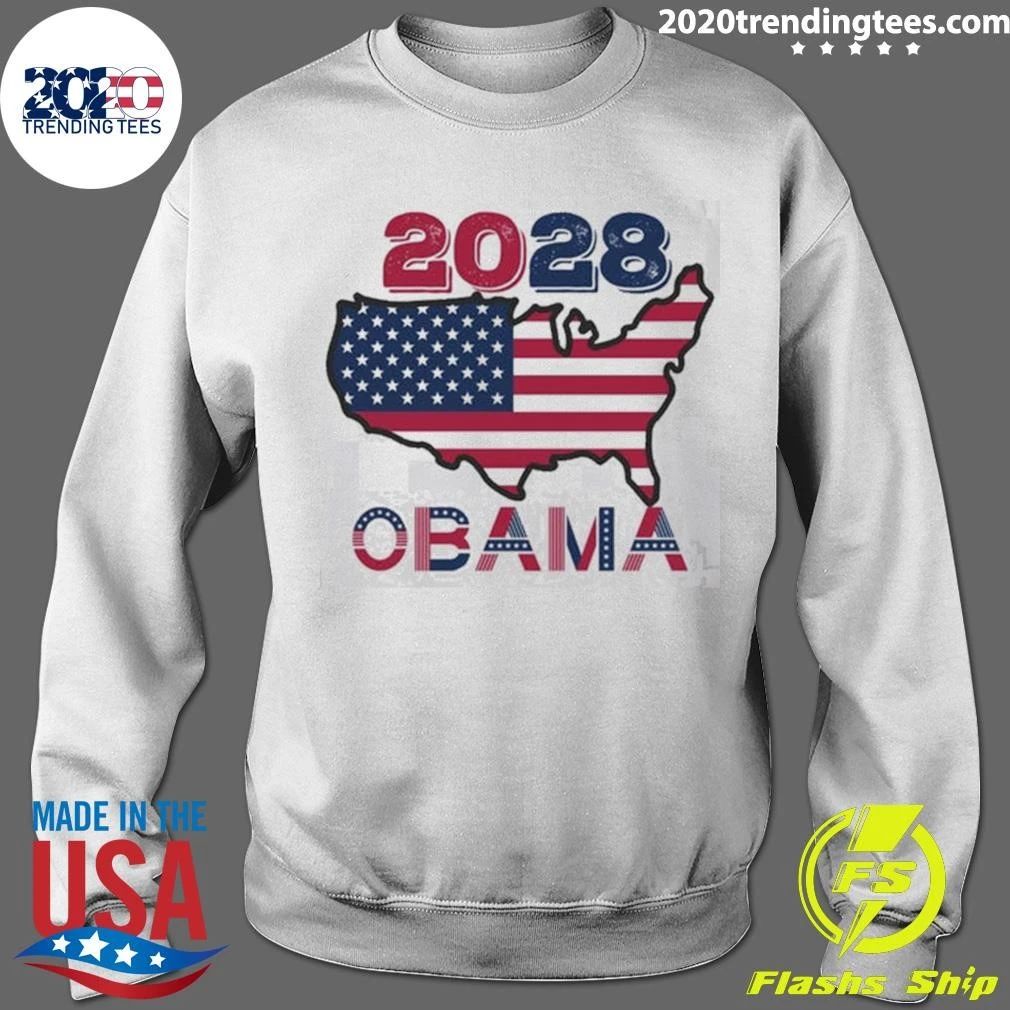 Barack Obama 2028 for President Election Tee Shirt