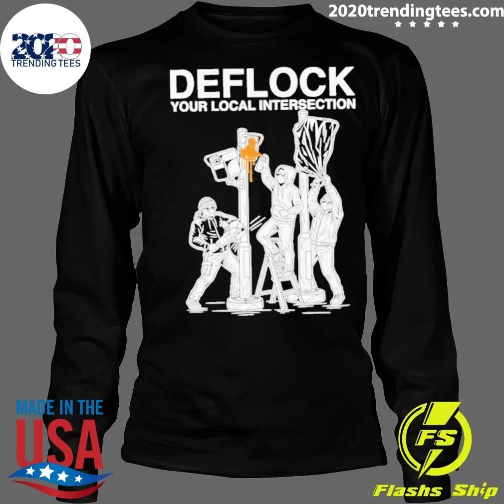 Deflock Your Local Intersection Surveillance Shirt