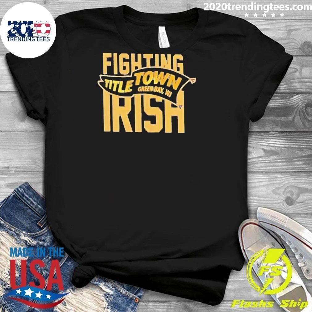 Notre Dame Fighting Irish 2026 Title Town Graphic Shirt